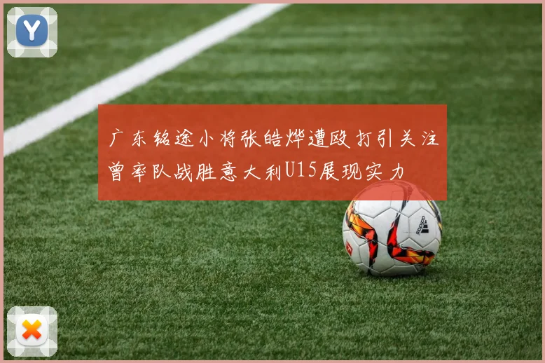 广东铭途小将张皓烨遭殴打引关注曾率队战胜意大利U15展现实力